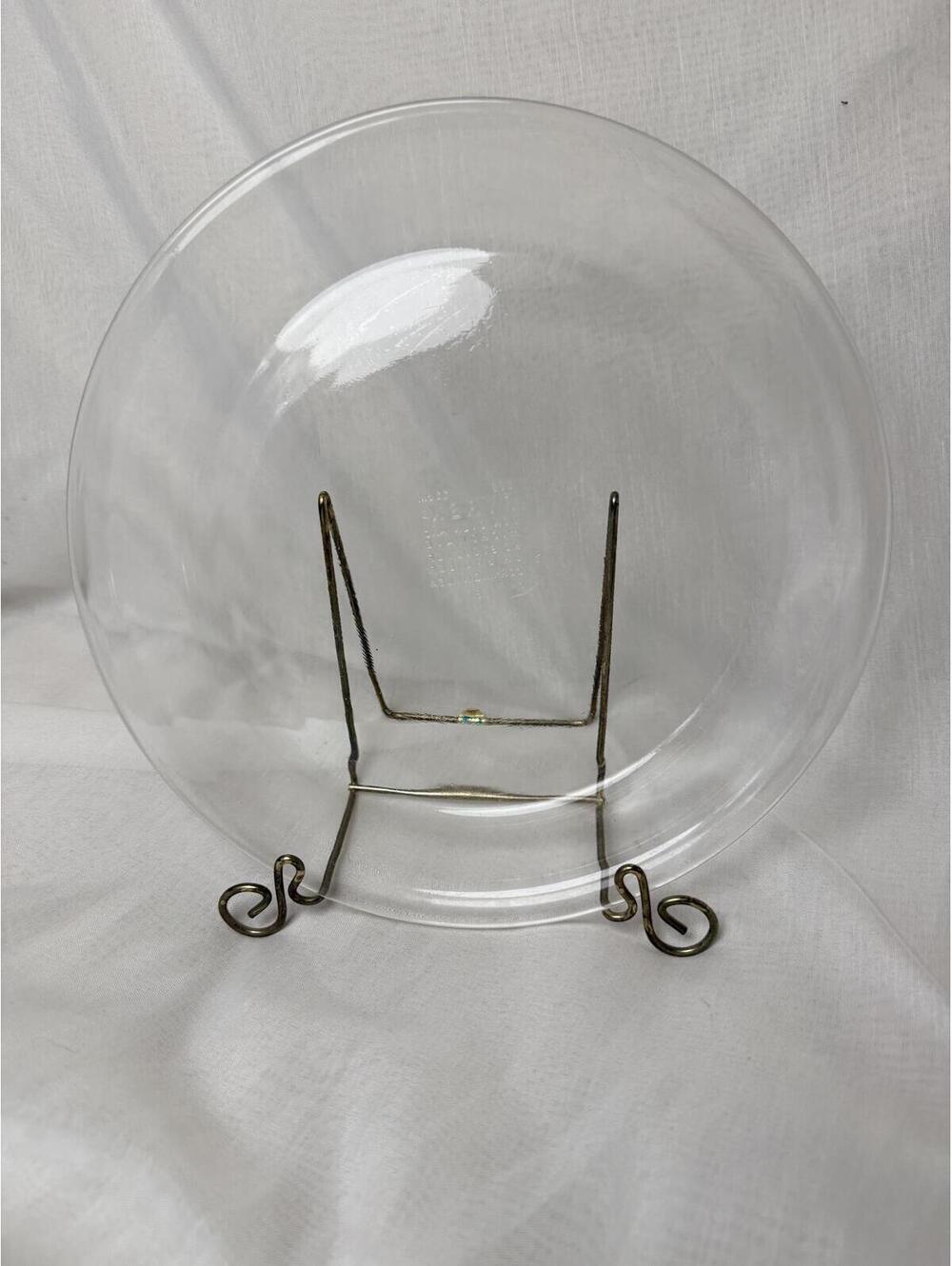 Pyrex 209 Clear Glass Pie Plate 9” Capital R